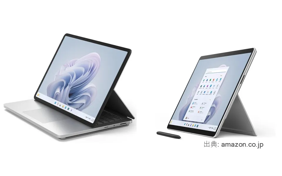 【2025年12月】Thunderbolt/USB4ポート搭載の2-in-1 PCの厳選おすすめ4選 – コンバーチブル/セパレート