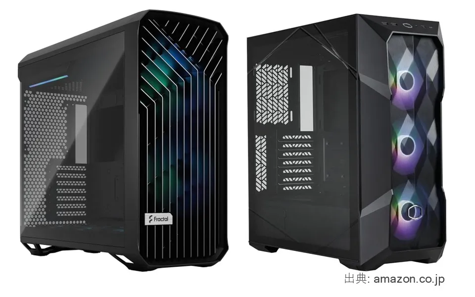 【2025年11月】サイド透明・フロントエアフローのミドルタワーPCケースのおすすめ3選
